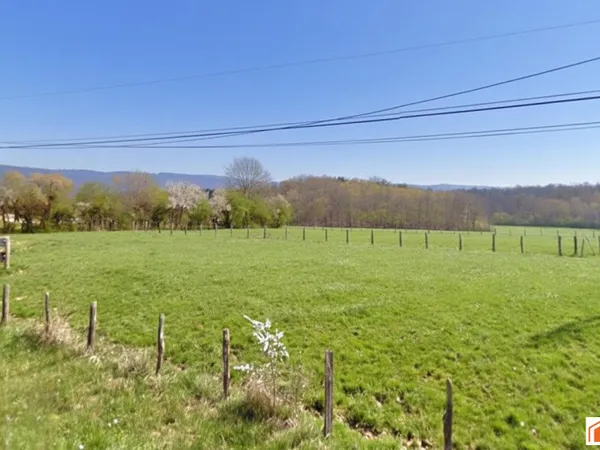 Terrain constructible avec vue d'exception !