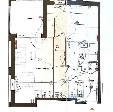 Appartement 2 pièces 52 m²