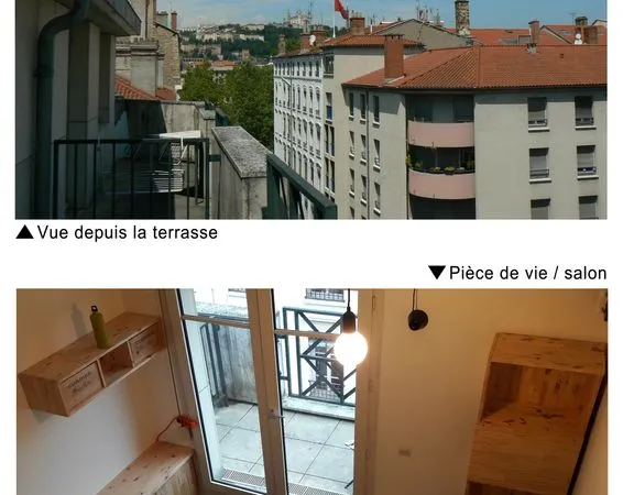 Location Duplex meublé avec terrasse