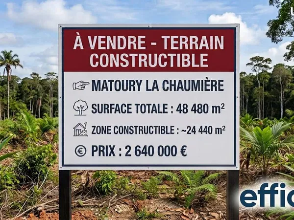 Terrain 24 440 m² Matoury