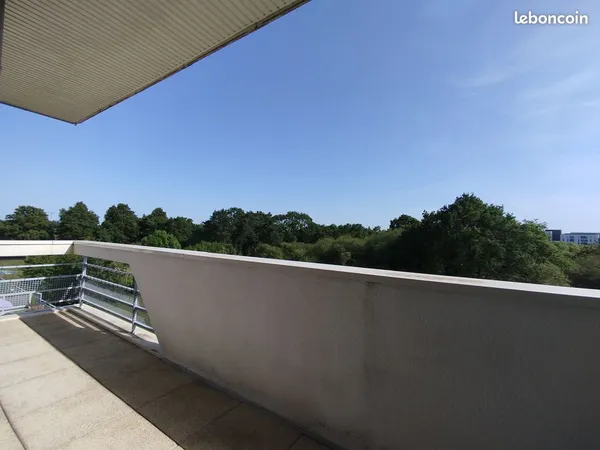 Vente appartement T3 lumineux avec vue sur parc, Rennes - Saint Jacques de la Lande (Gaité)