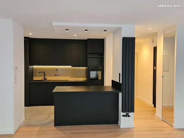 T4 entierement renove haut de gamme quartier bergson / cite du design - st etienne