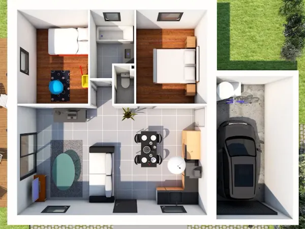 Maison neuve 4 pièces 56 m²