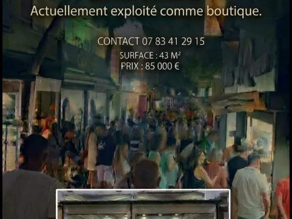 Vente Fond de commerce