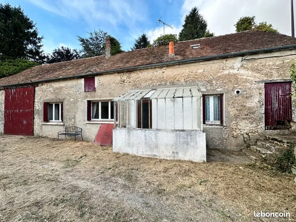 RARE - Maison + 2 granges + terrain constructible 1 270 m² - Fort potentiel