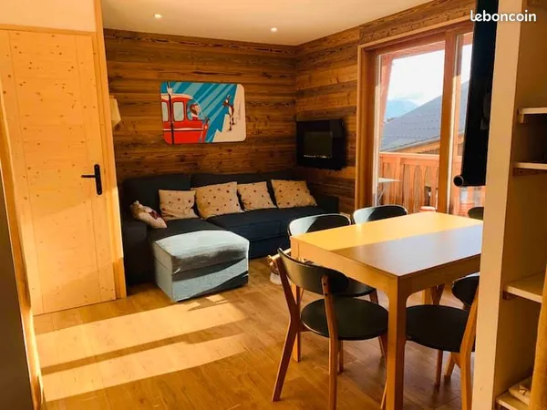 À VENDRE - L'ALPE D'HUEZ - APPARTEMENT ÉQUIPÉ HAUT DE GAMME DE 36 m²