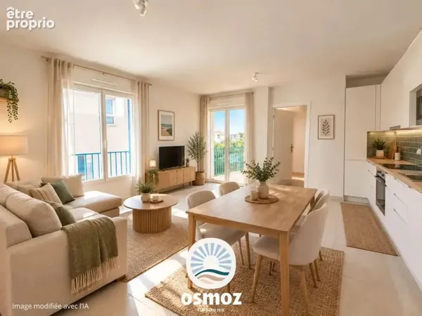 Appartement 2 pièces 45 m²