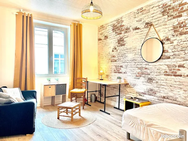 Appartement meublé de 25 m² - Nantes centre, idéal étudiant ou interne