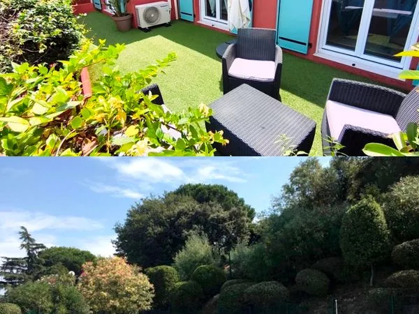 3P esprit maison dans belle résidence avec piscine "les hameaux du fournas" + parking