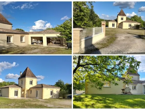 Maison Perigourdine style provençale