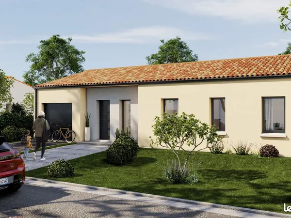 Maison 95.93 m² avec terrain à FOUSSAIS-PAYRE