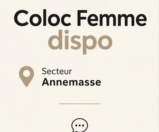 Coloc Femme Annemasse