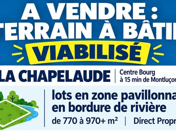 Terrain 972 m²
