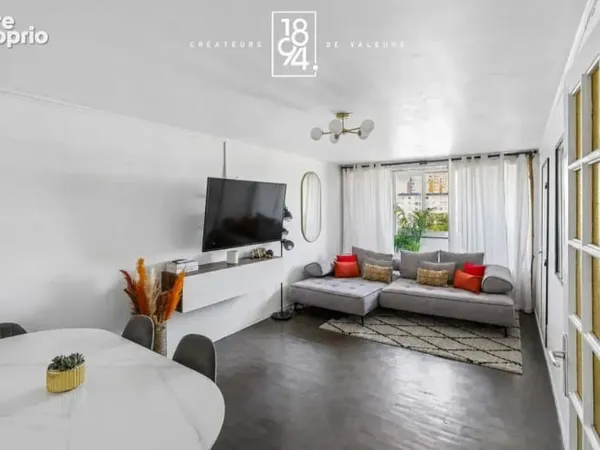 A vendre Appartement T3 bis 68 m² Villeurbanne - Laurent Bonnevay