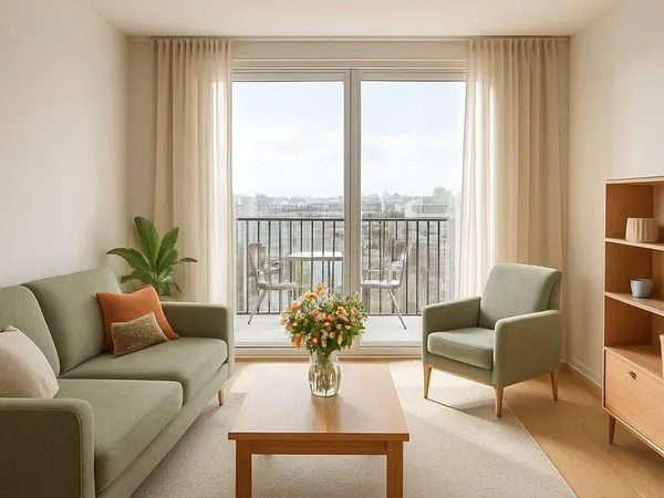 Appartement 3 pièces 63 m²