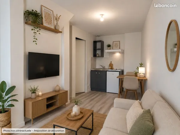 Appartement T1 BEAULIEU SOUS LA ROCHE
