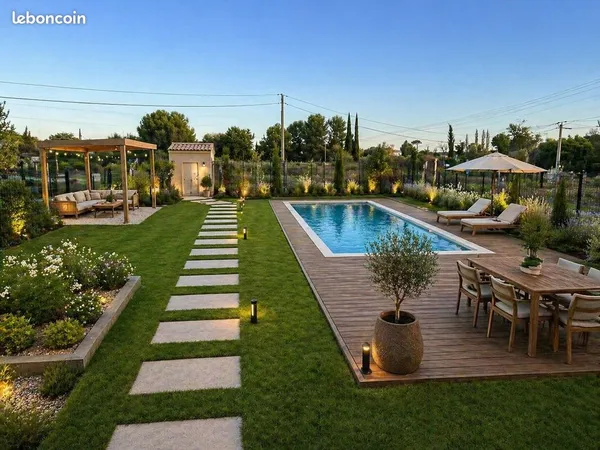 L'immense jardin de Celony: T3 dans Bastide divisée- Jardin de 440 m2 "Piscinable"