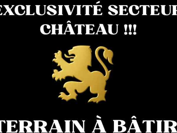Terrain à bâtir secteur CHÂTEAU