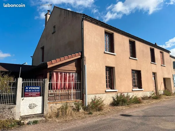 EXCLUSIVITE BOURBILLY 10 Minutes SEMUR Maison ancienne à conforter