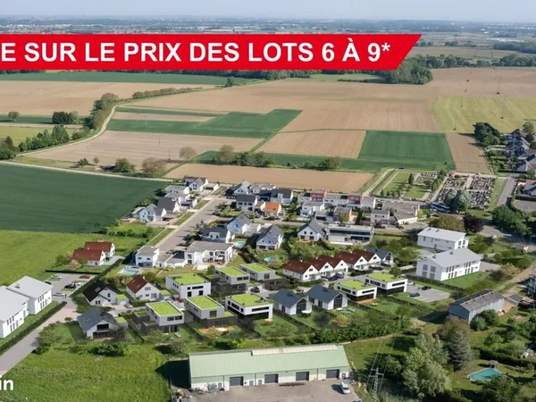 Terrain 376 m² Lipsheim