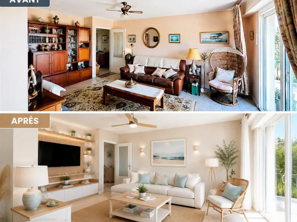 Appartement T3, 76m², Pornichet, 500m de la plage.
