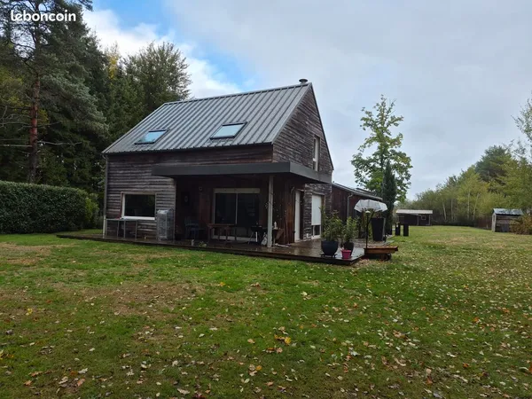 Maison d'architecte ossature bois