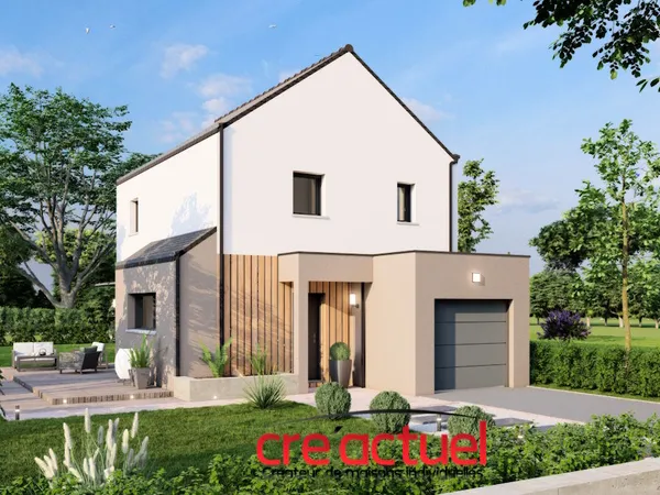 Terrain + maison 85 m²
