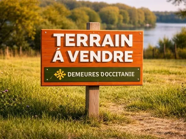 EXCLUSIVITE TERRAIN A BATIR 956m2 ONDES 31330