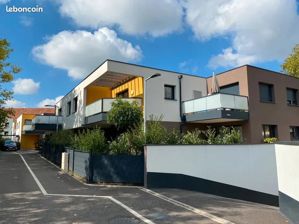 Appartement F2 53 m2 au calme avec balcon Brumath 67170
