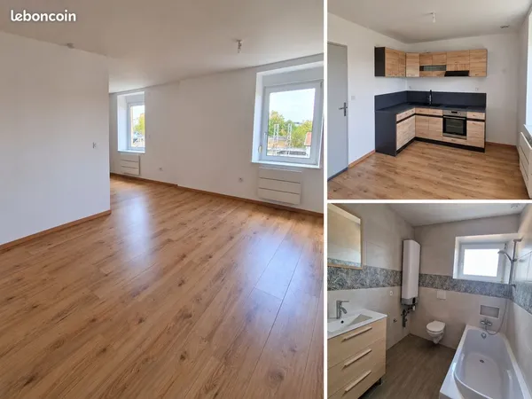 Grand F2 rénové 60 m² - Gare à 50 m - Disponible immédiatement
