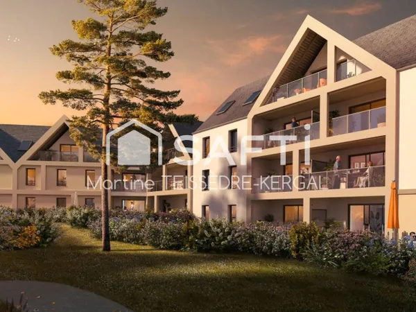 Beaux volumes, bien exposé. Appartement T4 en VEFA