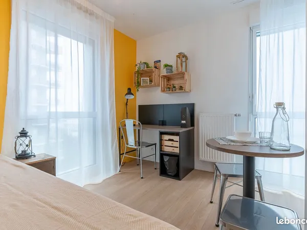 Studio en résidence étudiante à Brest