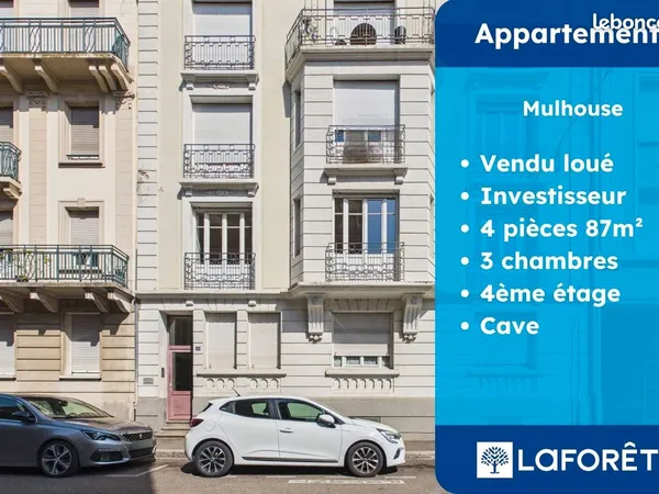 Appartement 4 pièces 87 m²