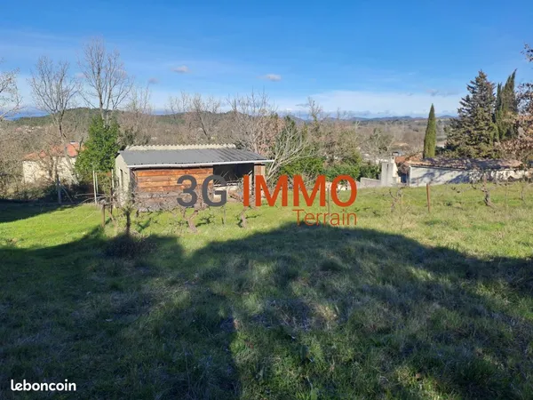 Vente | Terrain constructible | 1001 m² | Alès | Terrasse · Piscine