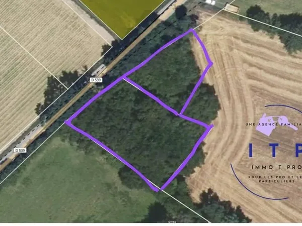 Terrain constructible 622 m²