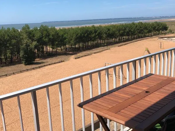 Grand balcon face mer