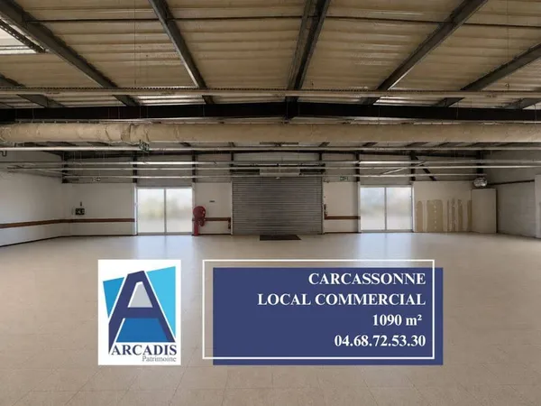 Local commercial 1090 m²