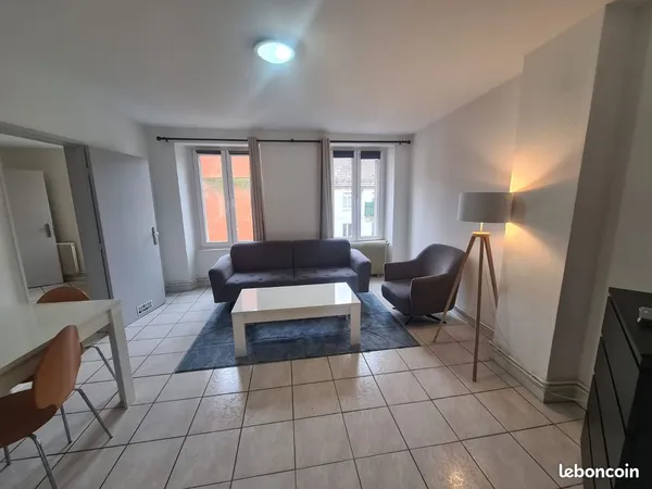 T2 / F2 très calme et très agréable proche centre ville Mulhouse