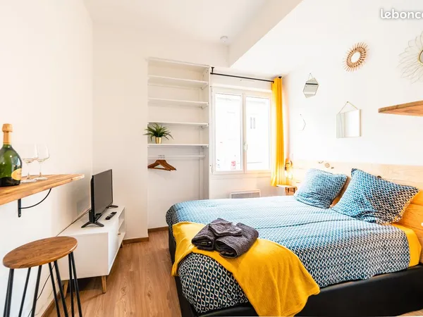 Charmant studio de 19m² au rdc
