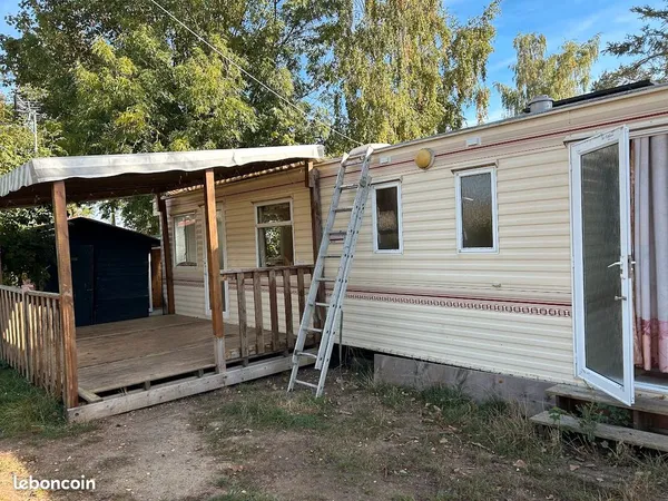 Location mobil-home à l'année - Montdidier (80500) - 3 ch - 600 /mois - APL possible