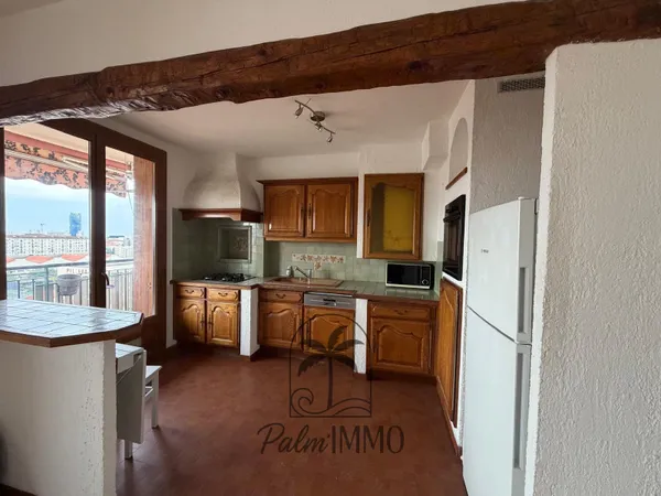 Appartement 3 pièces de 74 m2 avec terrasse, vue dégagée et