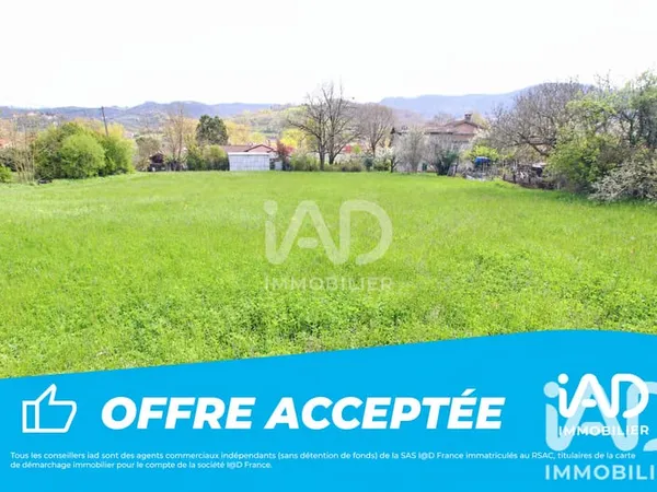Terrain 950 m²