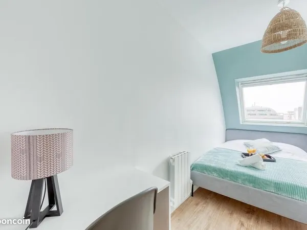 Chambre 1 pièce 17 m²