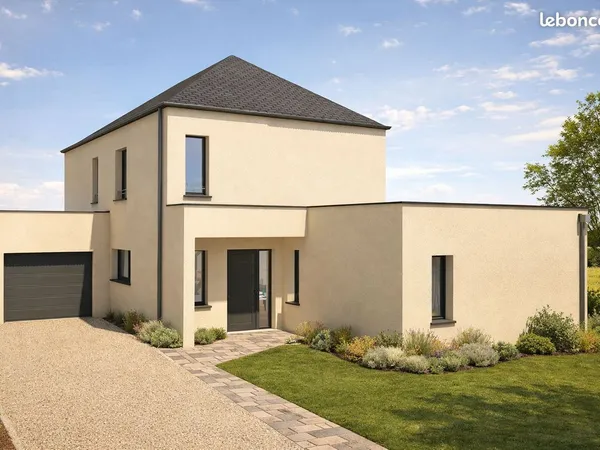 Projet de construction d'une maison 140 m² avec terrain à JUIGNE-SUR-LOIRE (49)