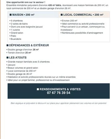 Ensemble immobilier