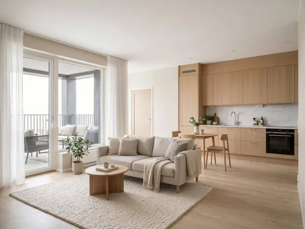 Appartement 2 pièces 43 m²