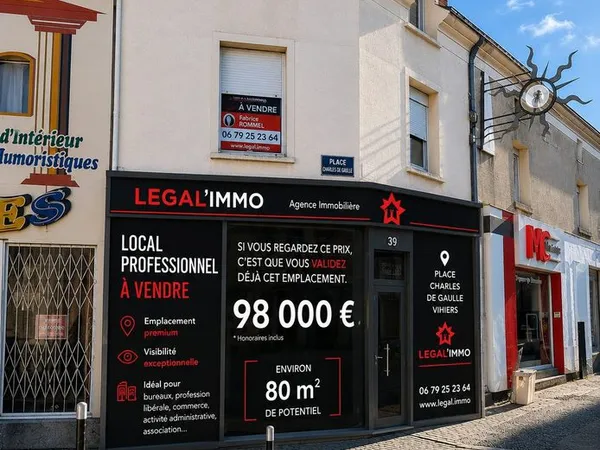 Immeuble de rapport 80 m²