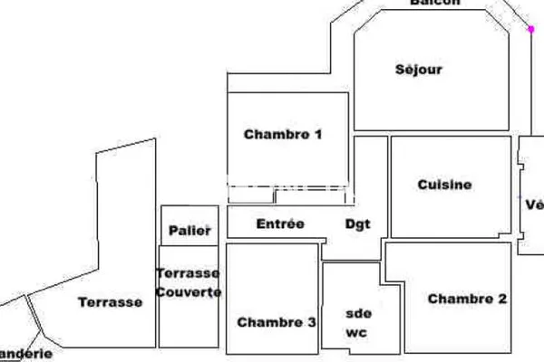 Appartement 4 pièces 86 m²