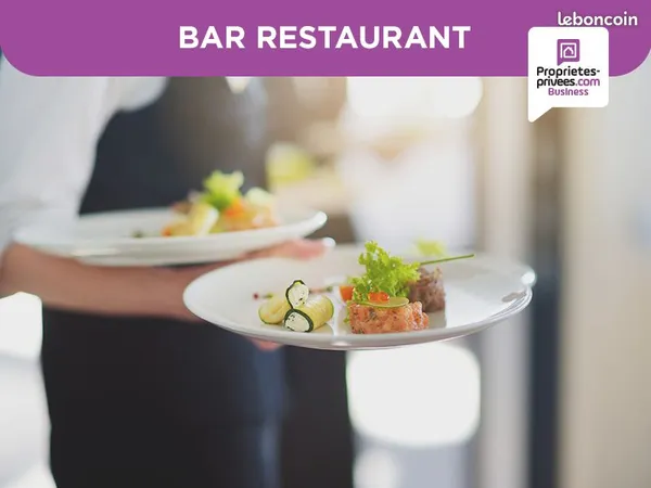 Fonds de commerce bar, restaurant, snack 50 m²