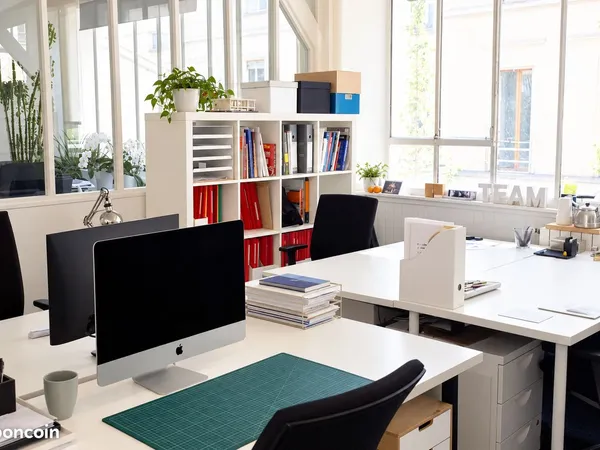 Bureau dans un coworking